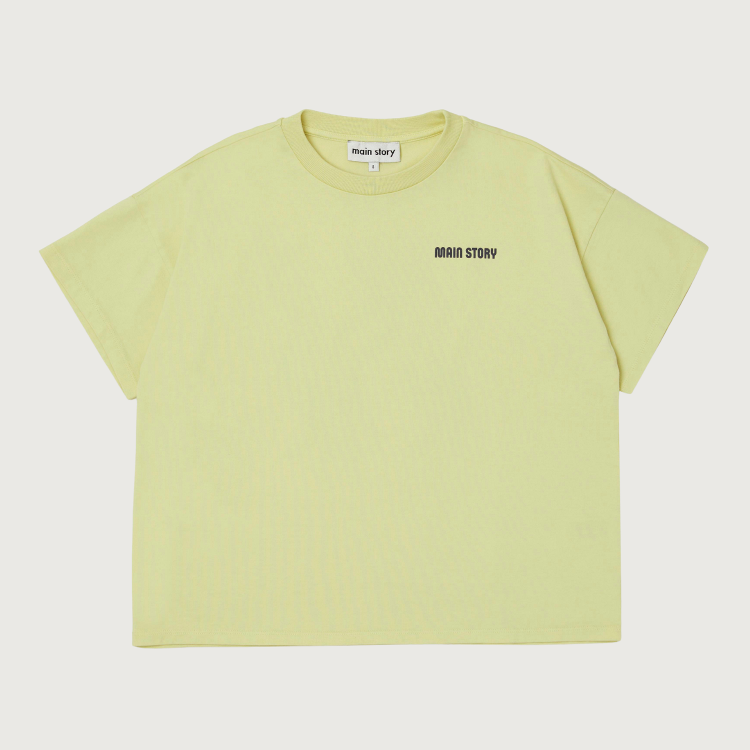 Main Story Oversized tee dusty yellow jersey / 4Y – OTTO il bassotto