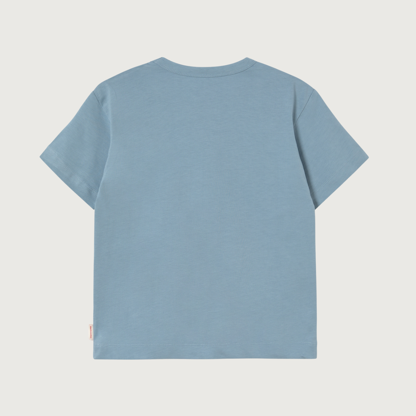 Tinycottons TINY & TINY black graphic tee grey