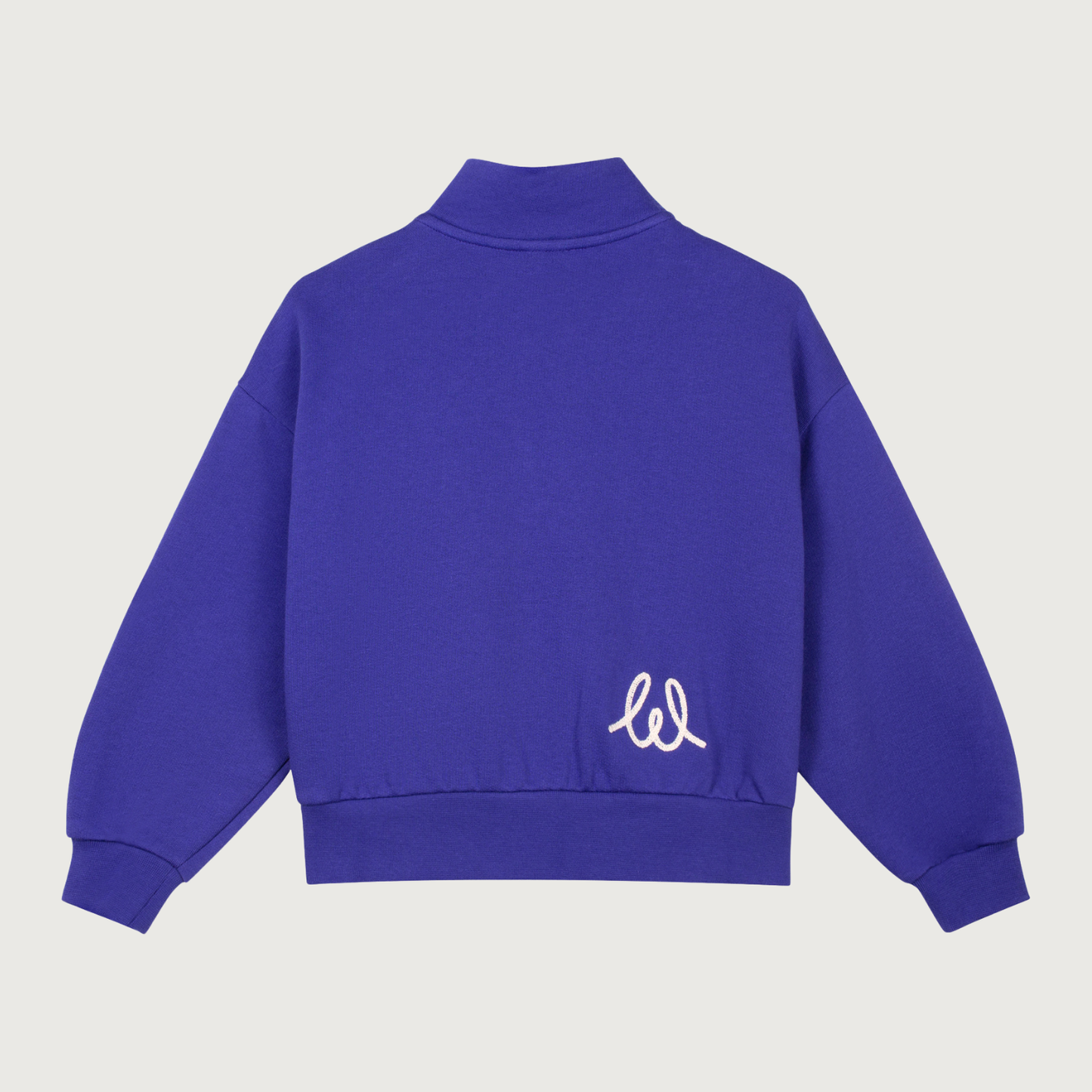 Wynken TWK half zip sweat ultramarine