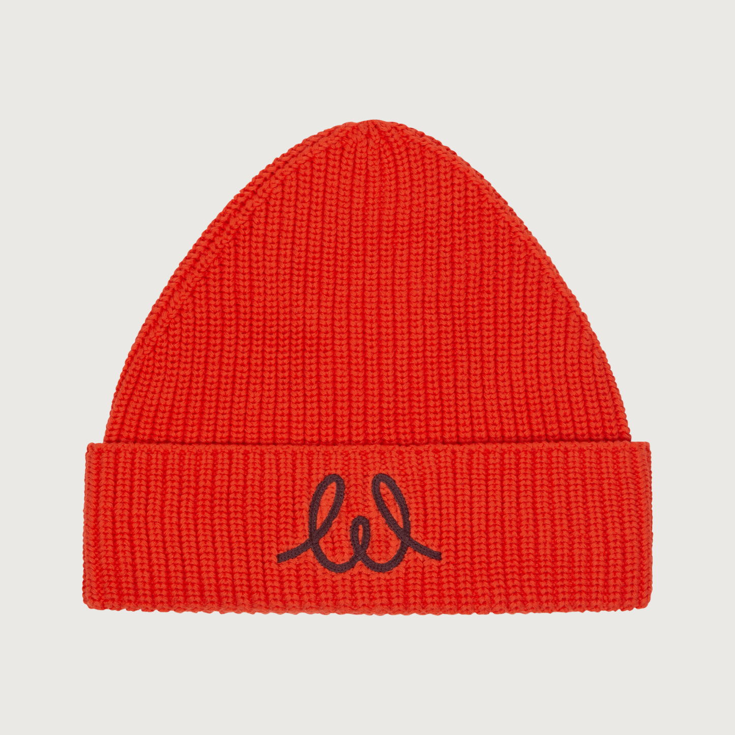 Wynken Double you beanie hat soft red