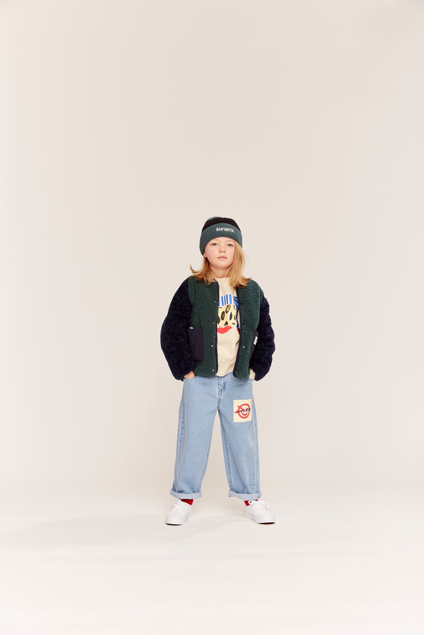 Wynken Jean mid wash denim