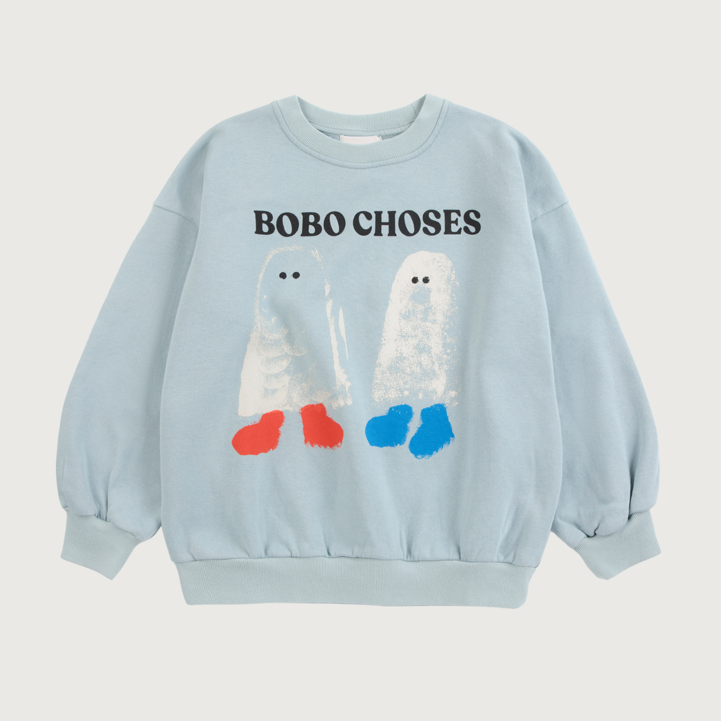Bobo Choses Booty Ghosts sweatshirt light blue
