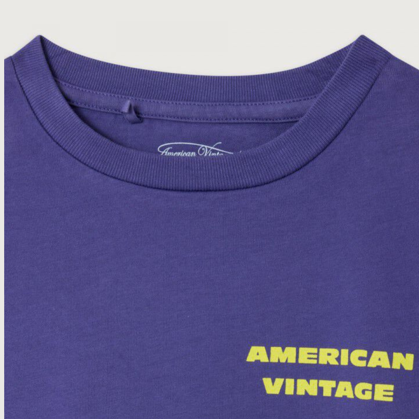 American Vintage Kids Fizvalley T-shirt vintage blueberry