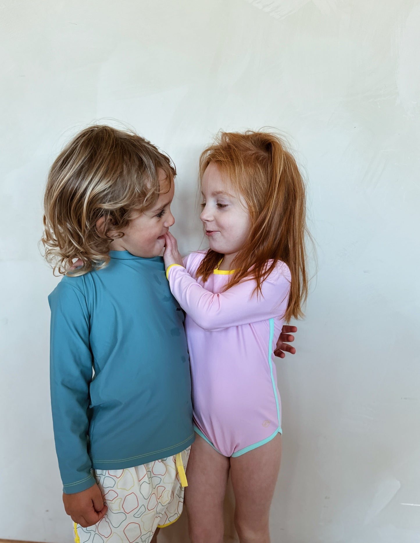 Baines Long sleeve T-shirt Papaya UPF+50 Teal