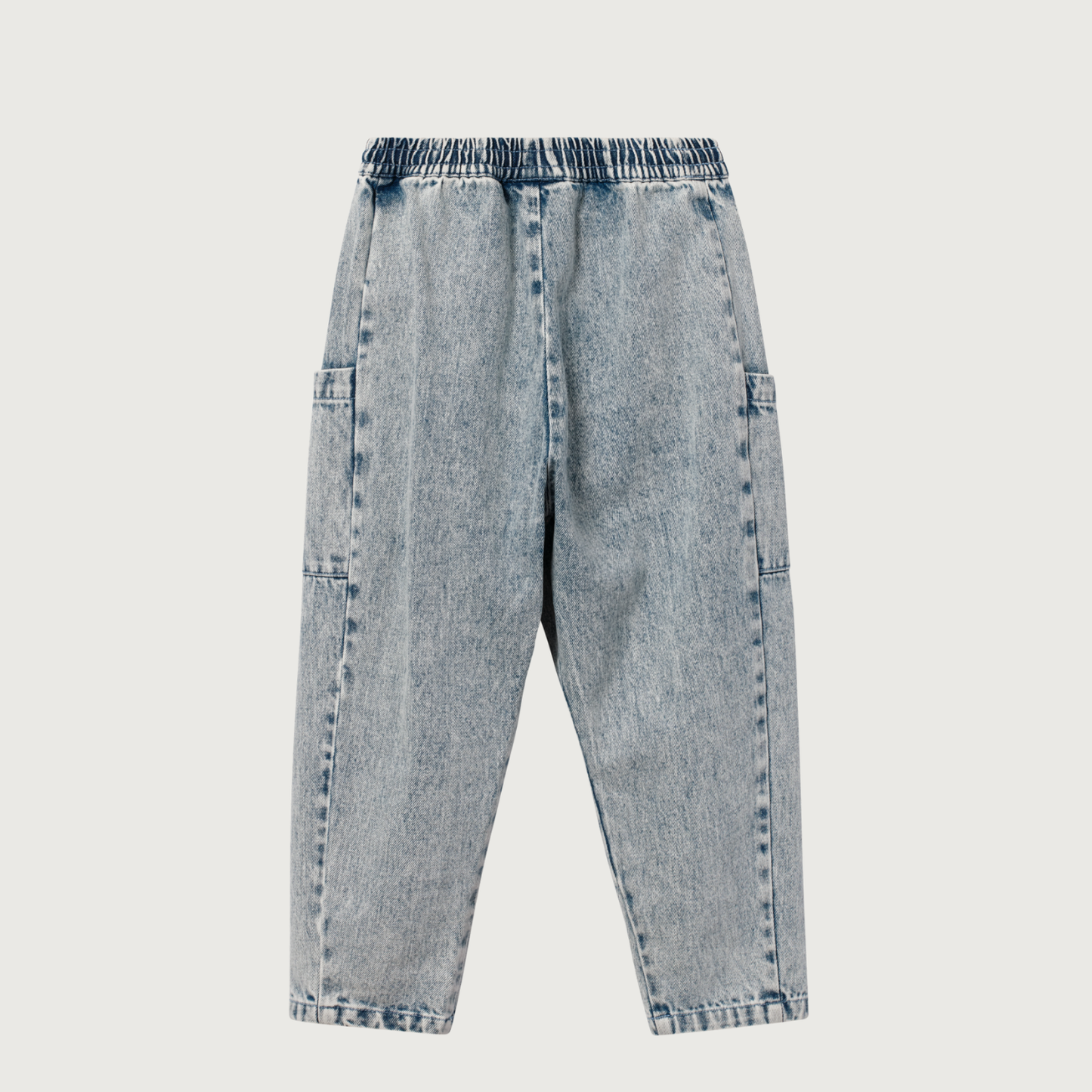 Goldie+Ace Vintage wash denim kit pocket pants