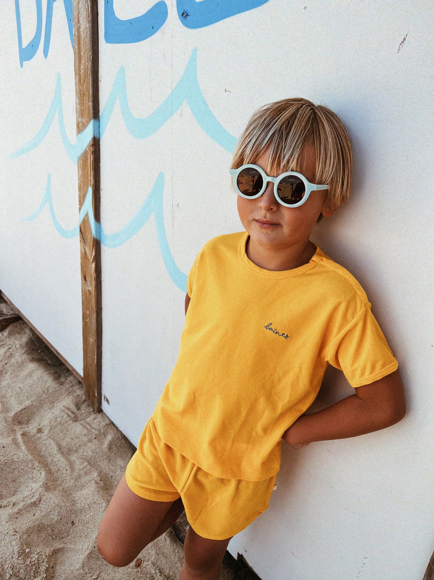 Baines Swimwear set MIKE yellow