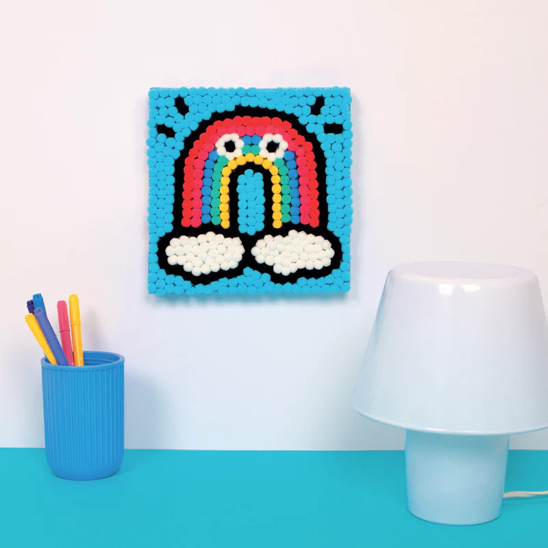 OMY RAINBOW POM POM ART 6+