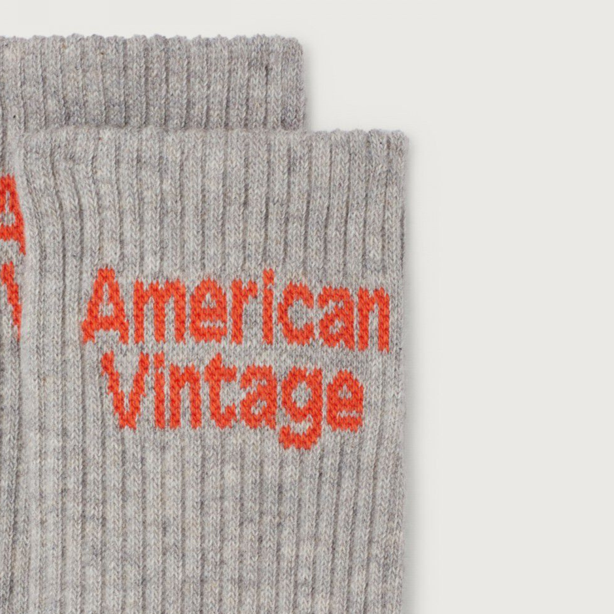 American Vintage Kids Clypsun socks heather grey