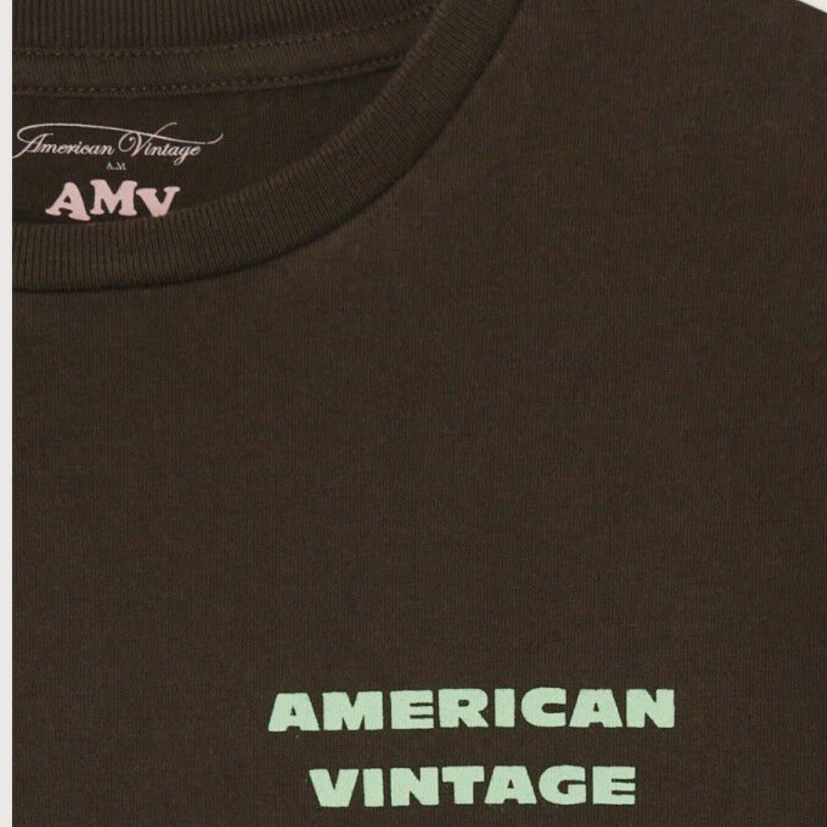 American Vintage Kids Fizvalley t-shirt choco vintage
