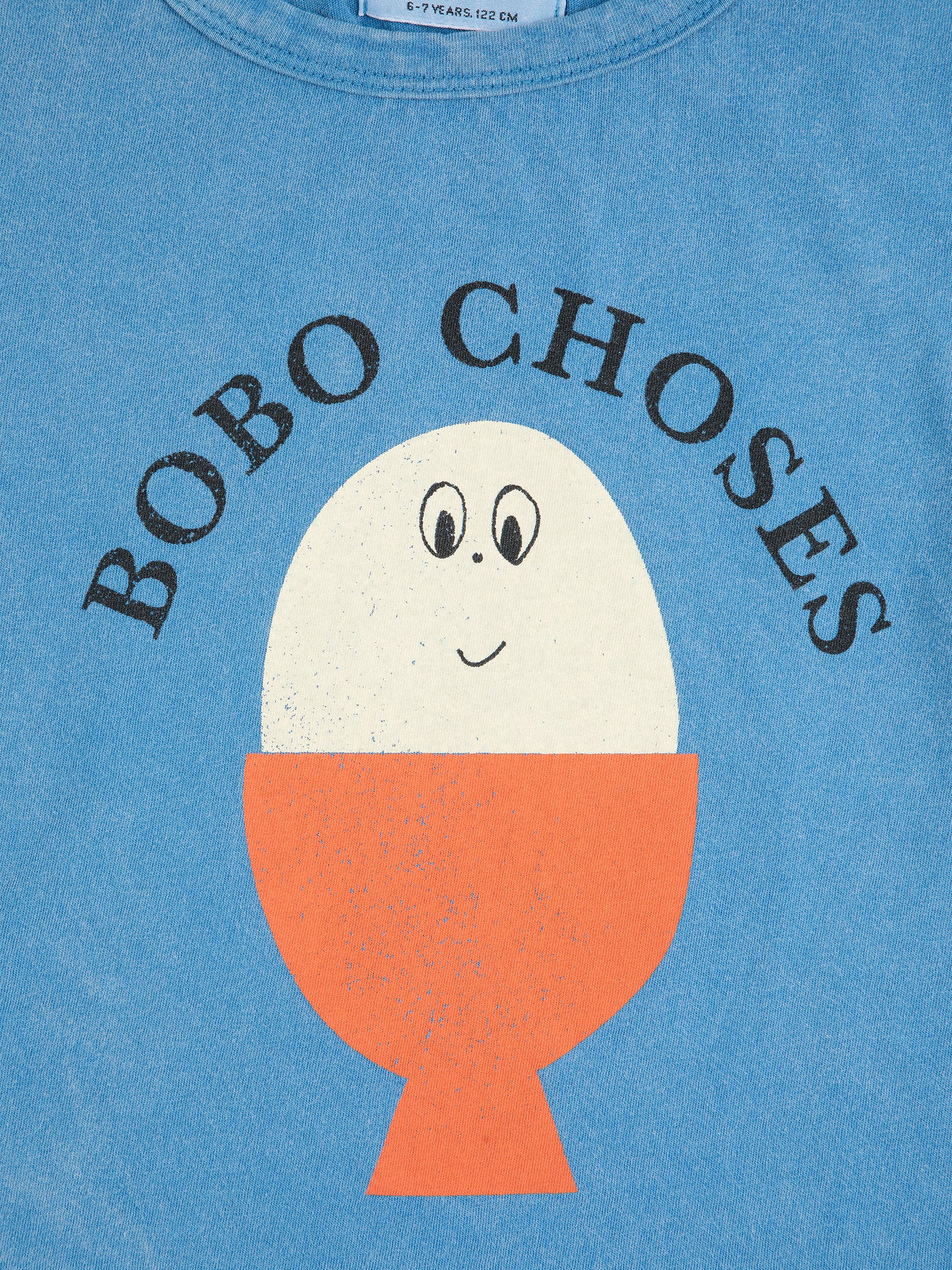Bobo Choses MORNING EGG T-shirt light blue