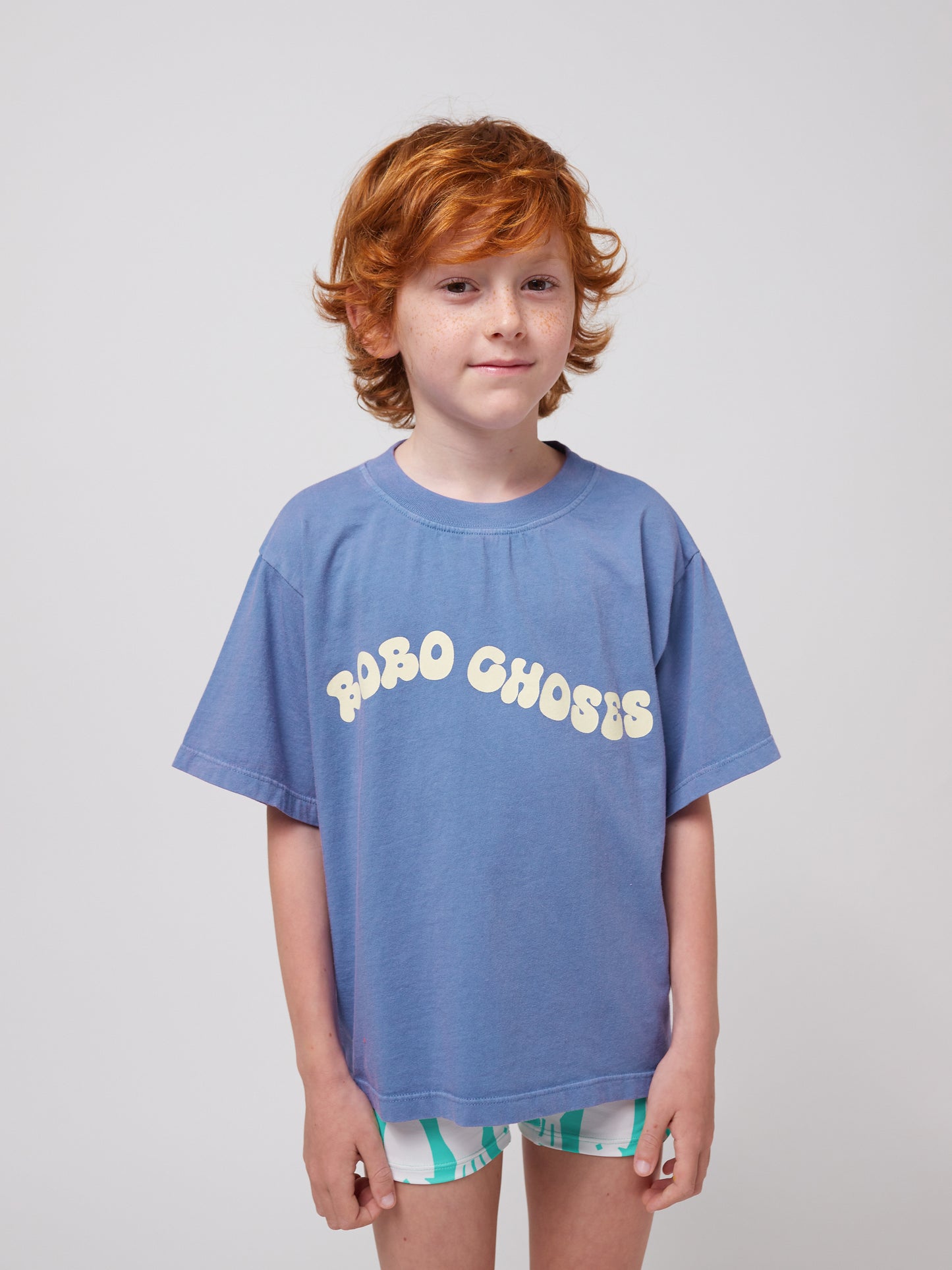 Bobo Choses WAVY BOBO T-shirt blue / 10-11Y
