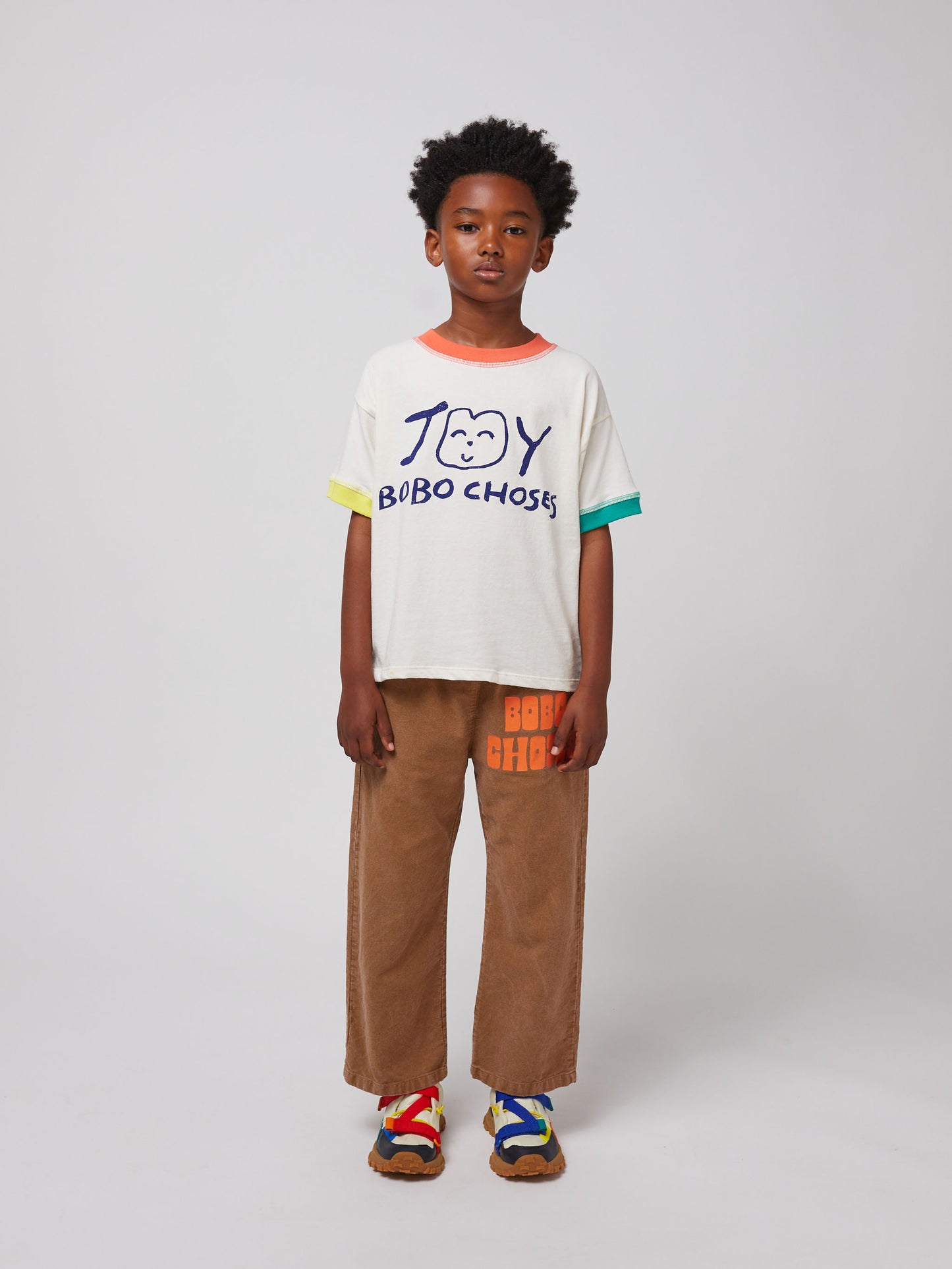 Bobo Choses SMILING T-shirt offwhite