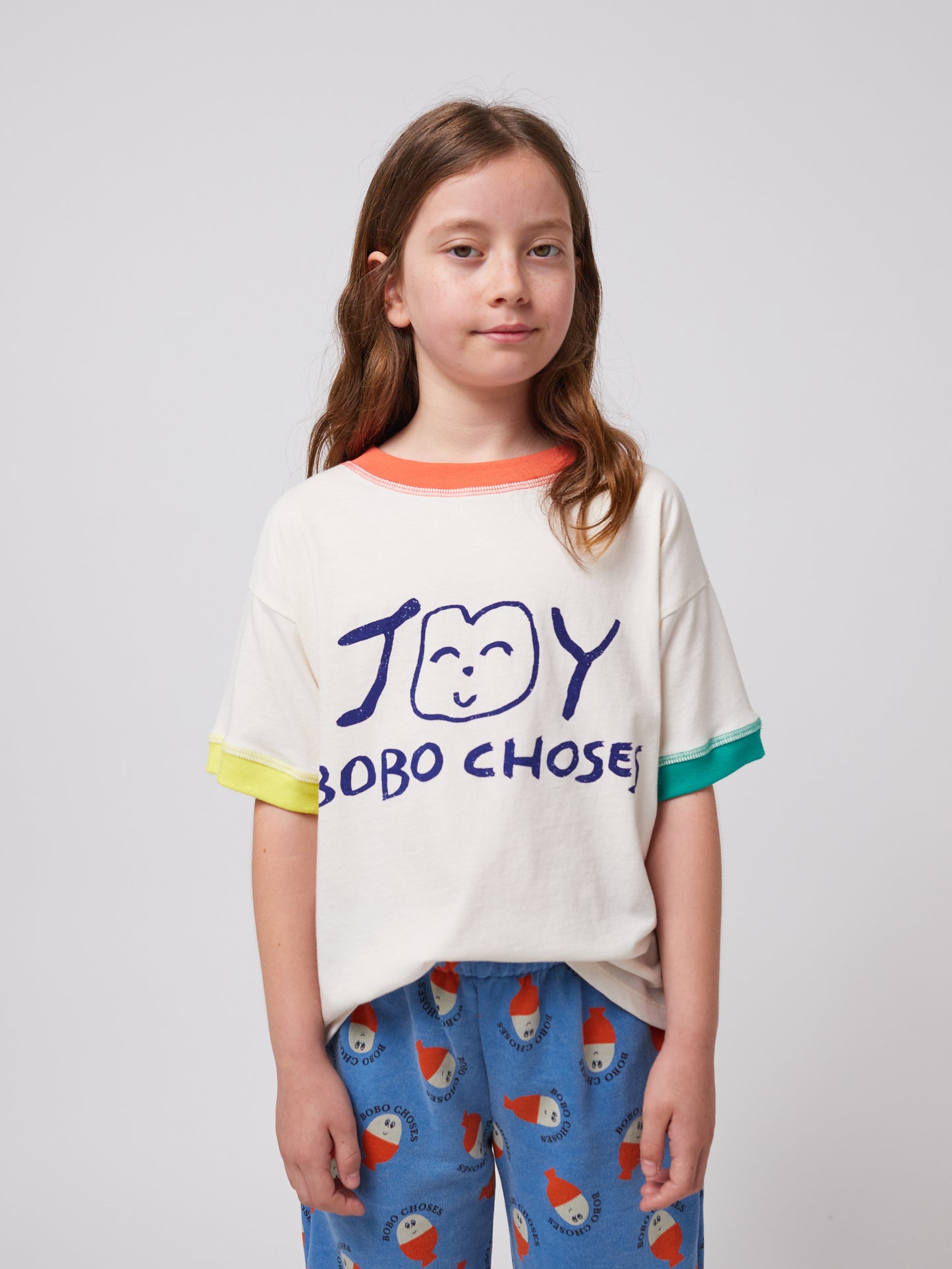 Bobo Choses SMILING T-shirt offwhite
