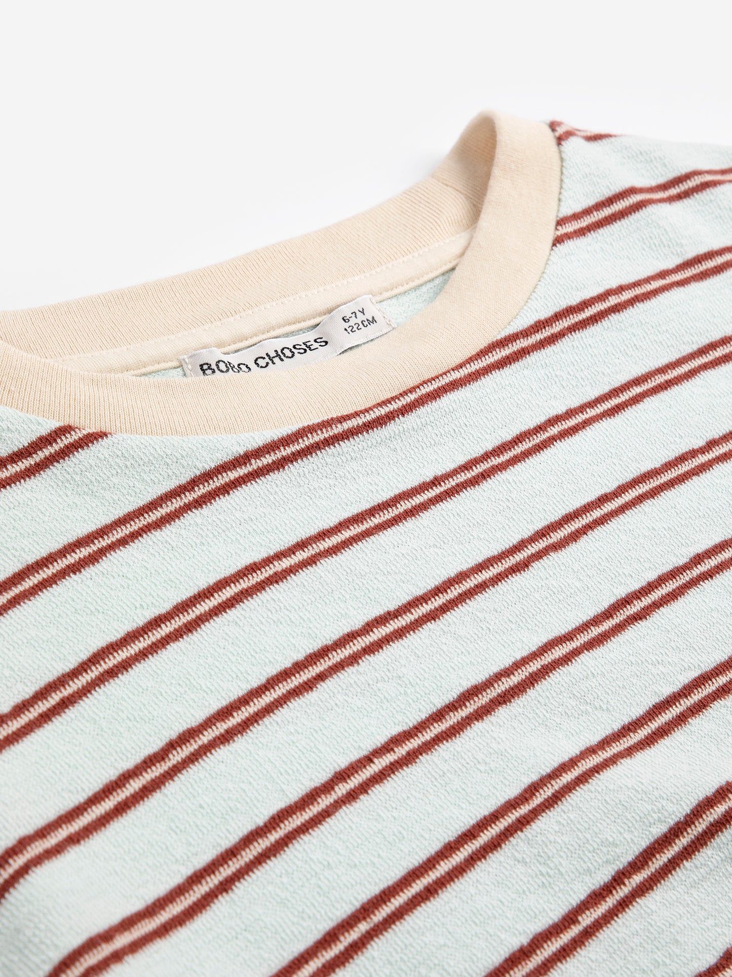 Bobo Choses STRIPES long sleeve t-shirt light blue
