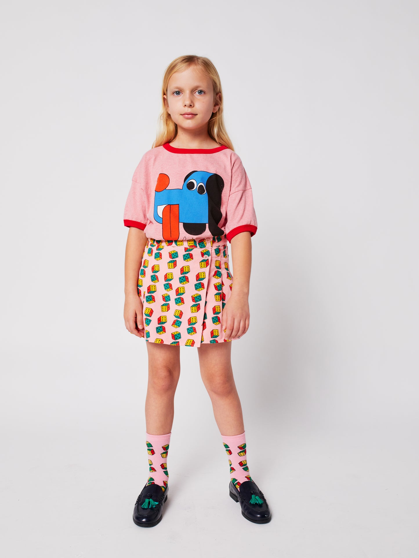 Bobo Choses DOGGY MATE T-shirt red