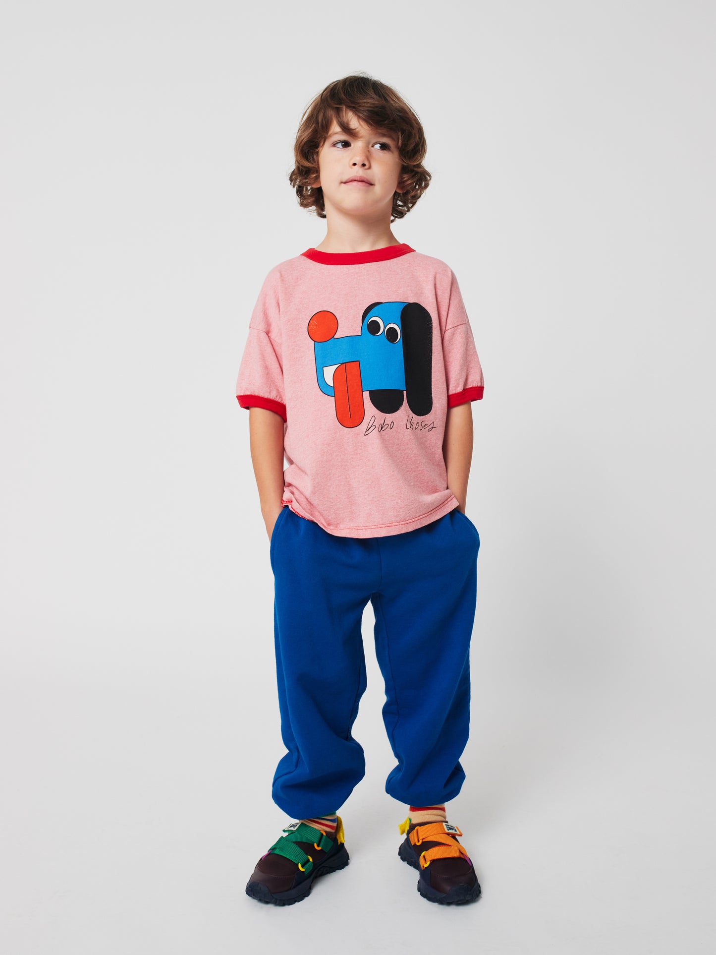 Bobo Choses DOGGY MATE T-shirt red