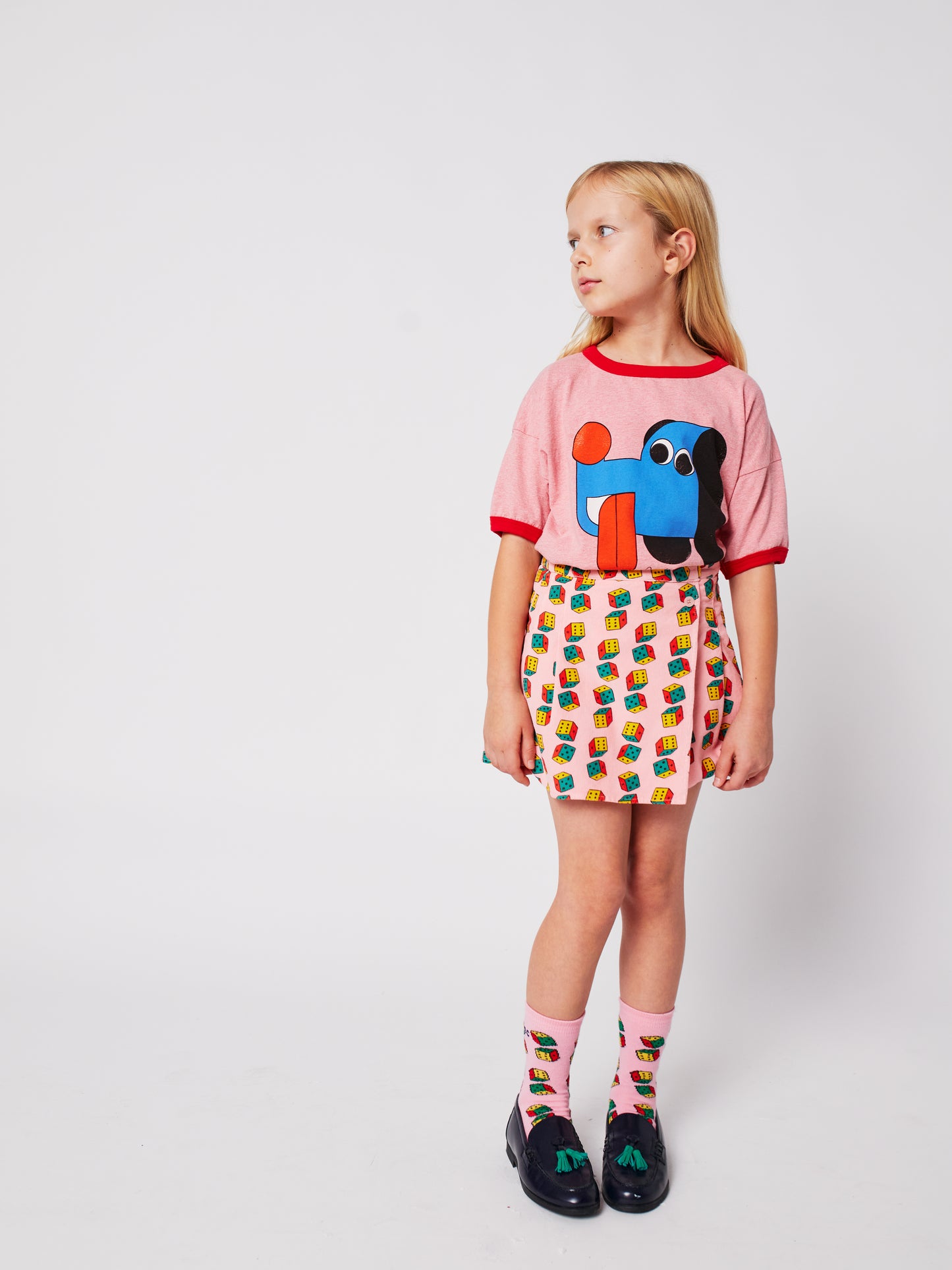 Bobo Choses DOGGY MATE T-shirt red