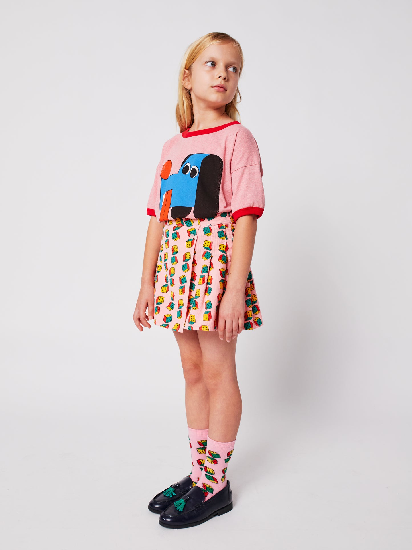 Bobo Choses DOGGY MATE T-shirt red