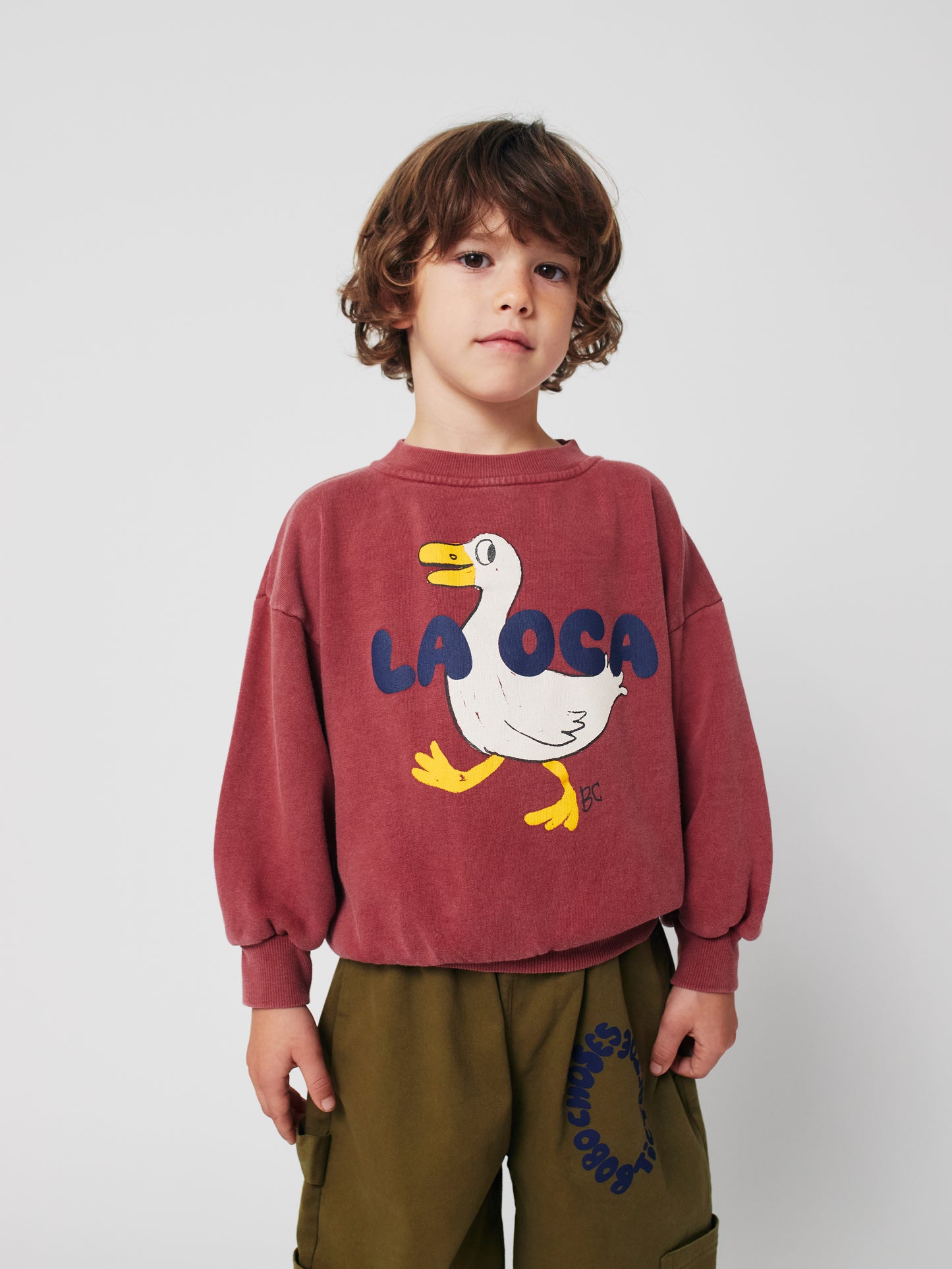 Bobo Choses LA OCA sweatshirt brown / 4-5Y