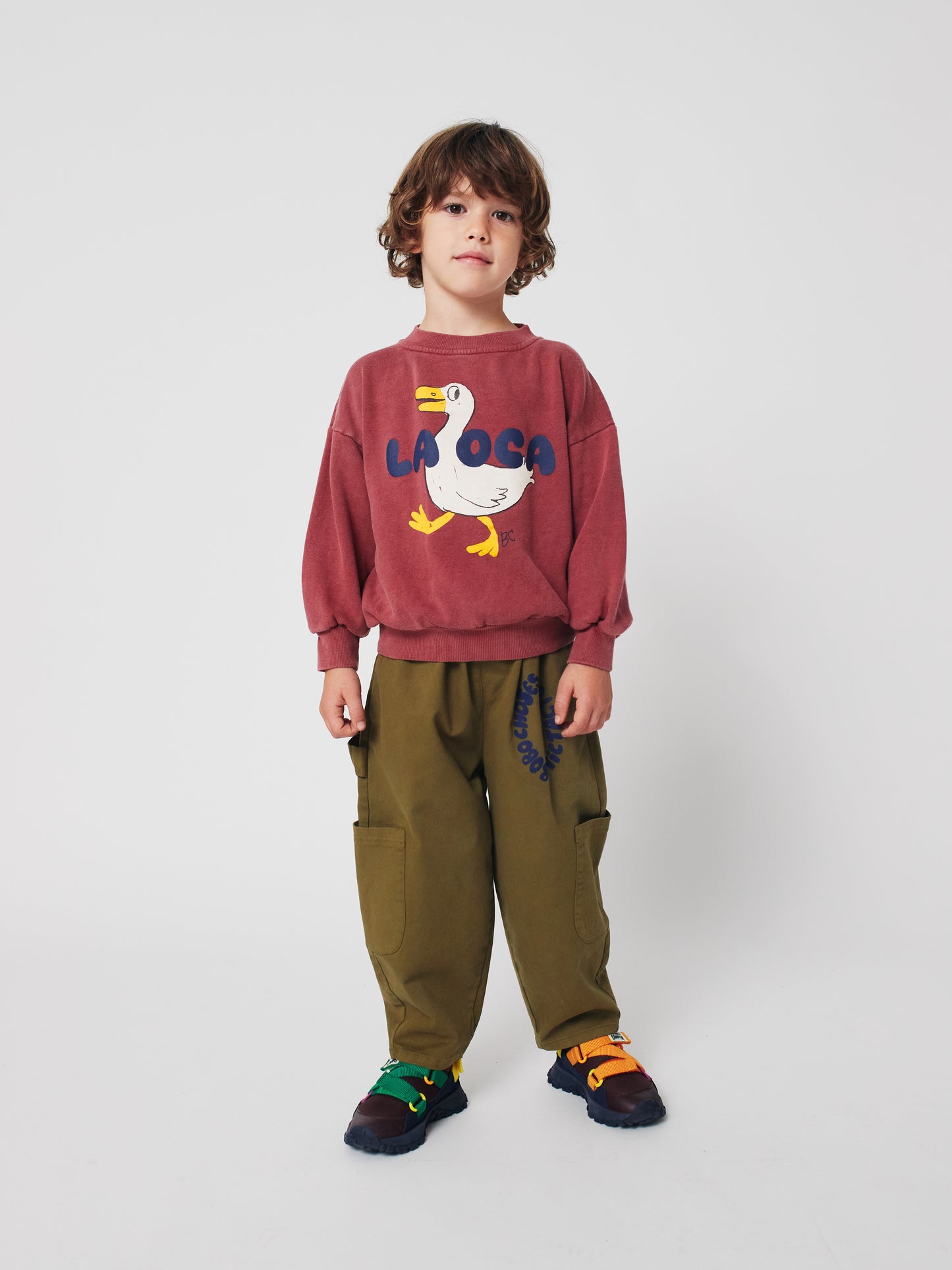Bobo Choses LA OCA sweatshirt brown / 4-5Y