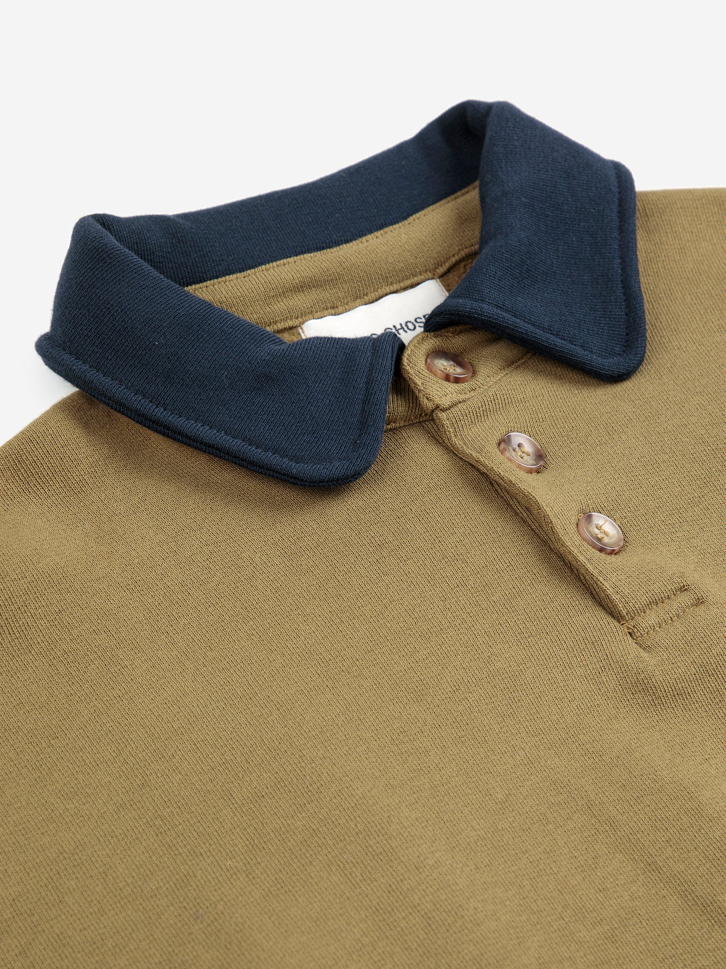 Bobo Choses POLO sweatshirt khaki