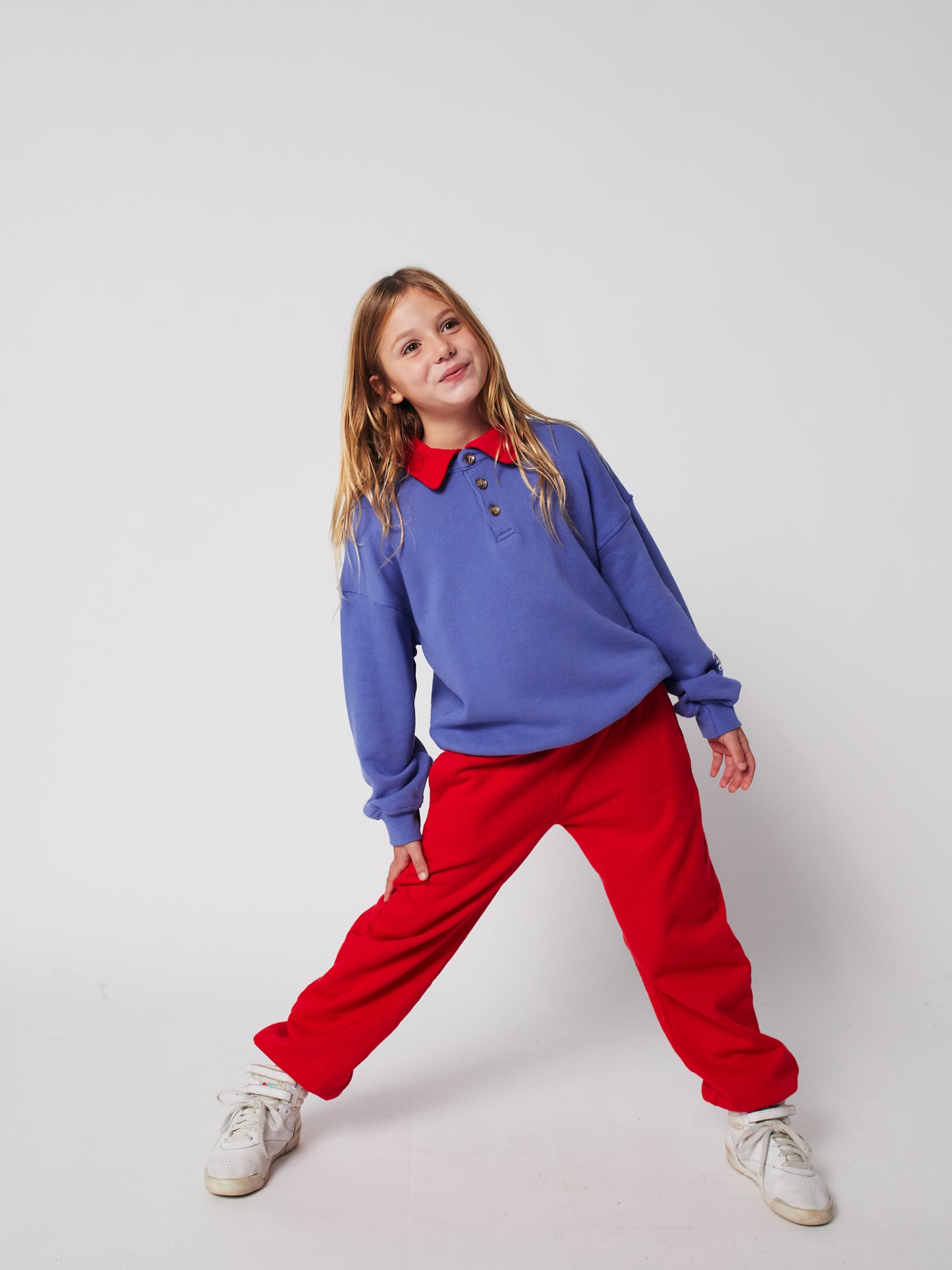 Bobo Choses POLO sweatshirt purple