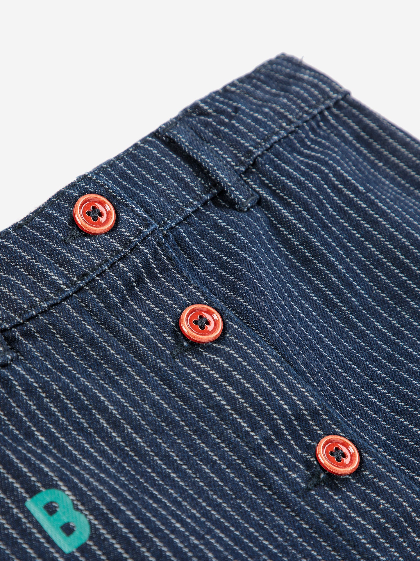 Bobo Choses denim skirt navy blue