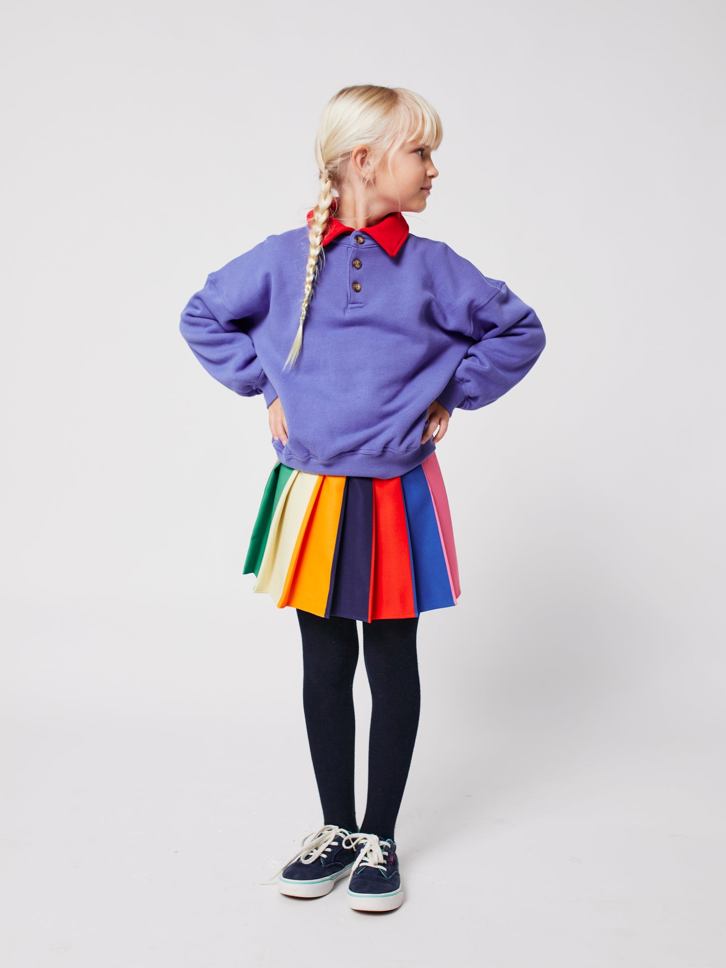 Bobo Choses POLO sweatshirt purple