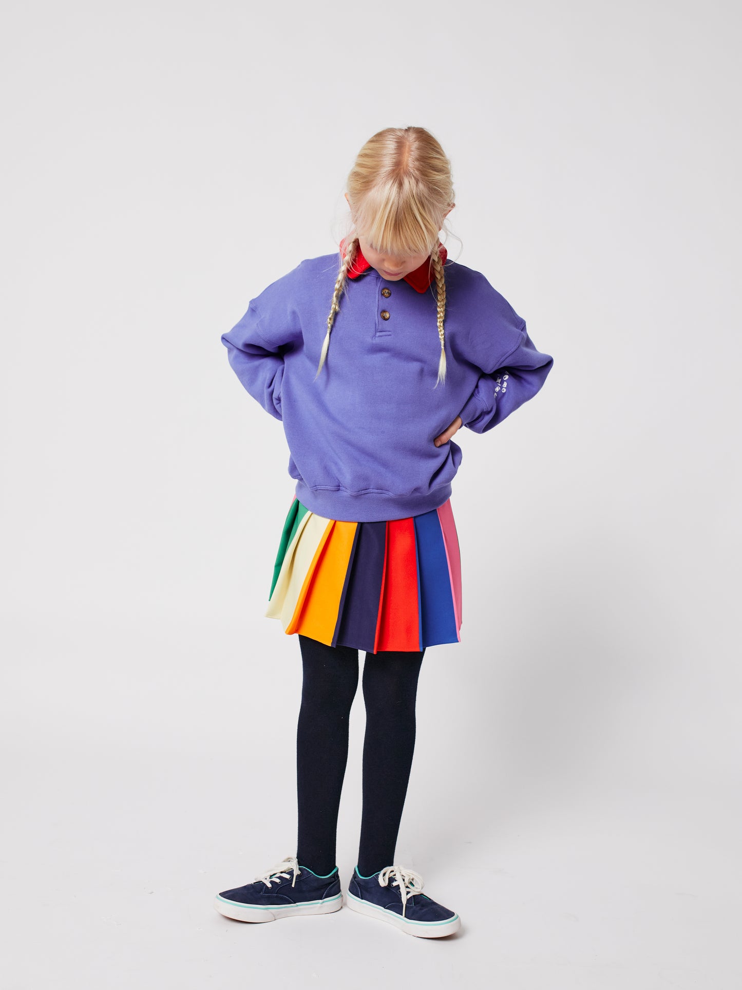 Bobo Choses POLO sweatshirt purple
