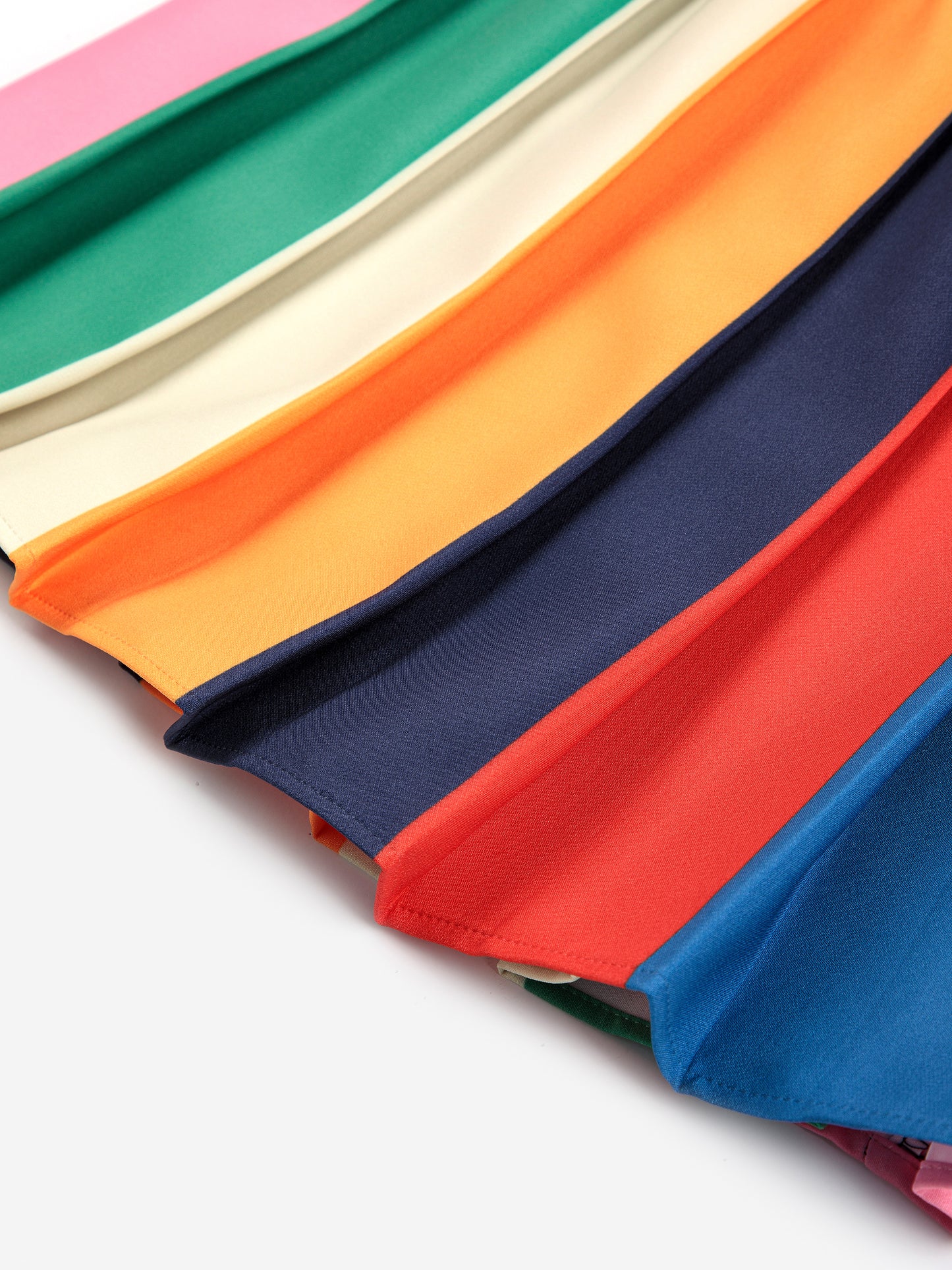 Bobo Choses COLOR BLOCK pleated skirt