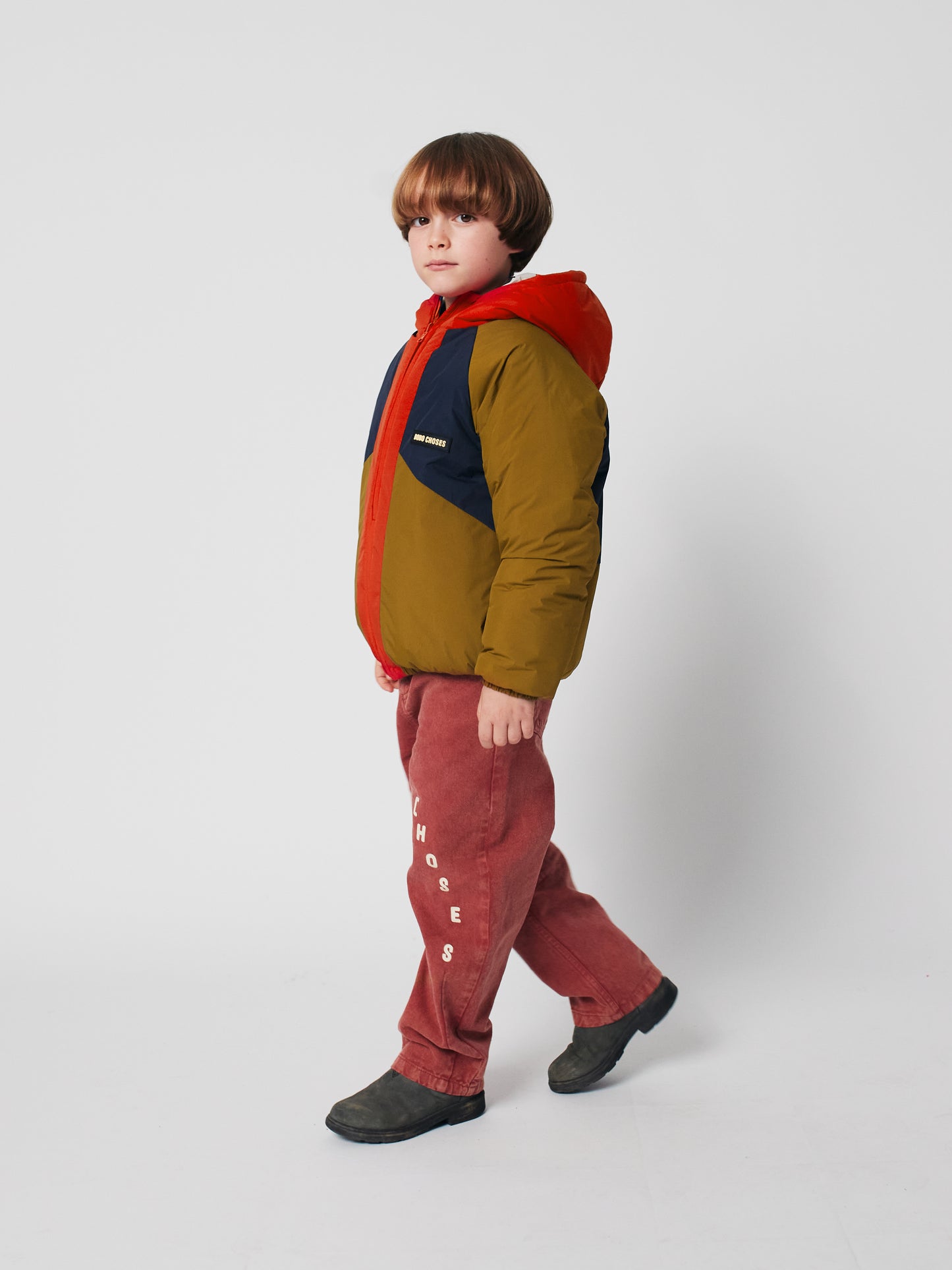 Bobo Choses reversible anorak DOGGY MATE allover