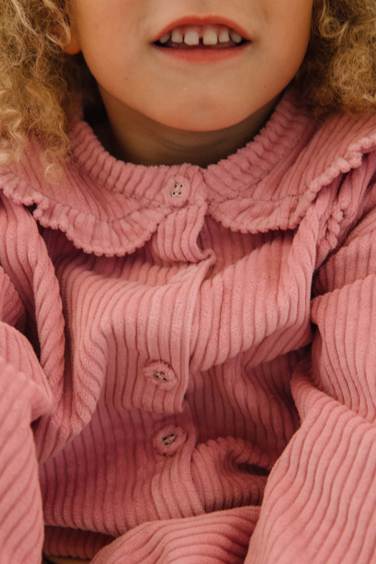 We Are Kids Chemise Clara corduroy bubble gum