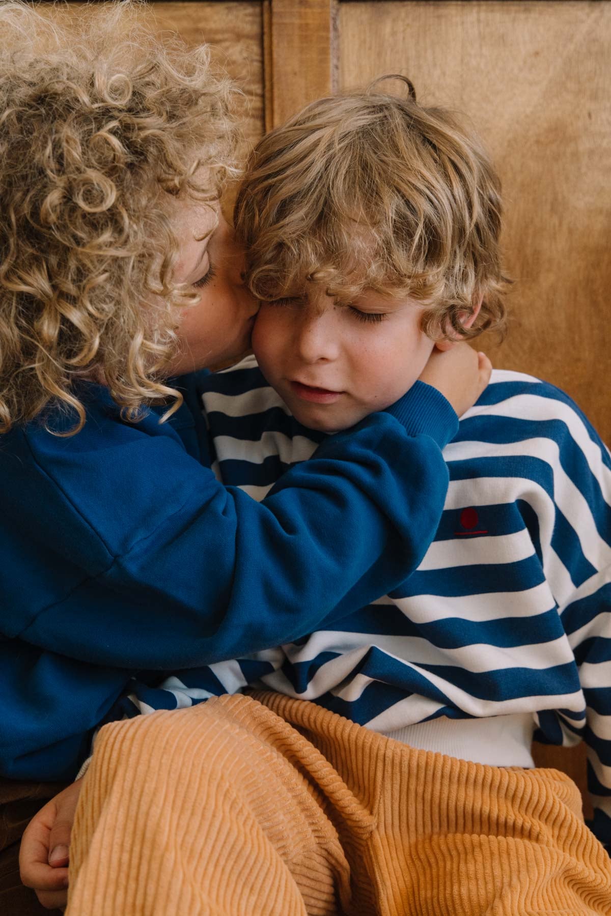 We Are Kids sweat Tony blue stripes