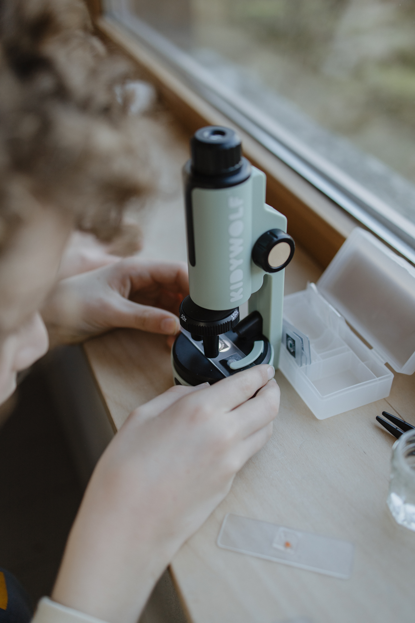 Kidywolf Kidymicroscope green