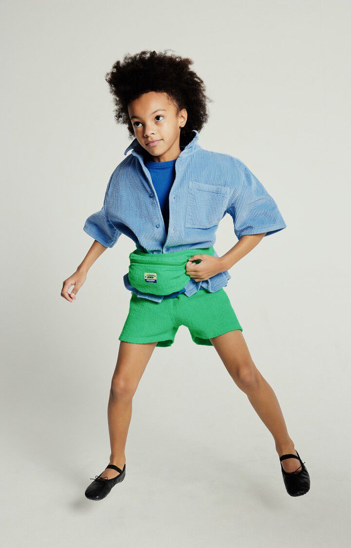 American Vintage Kids Bobypark short vert fluo