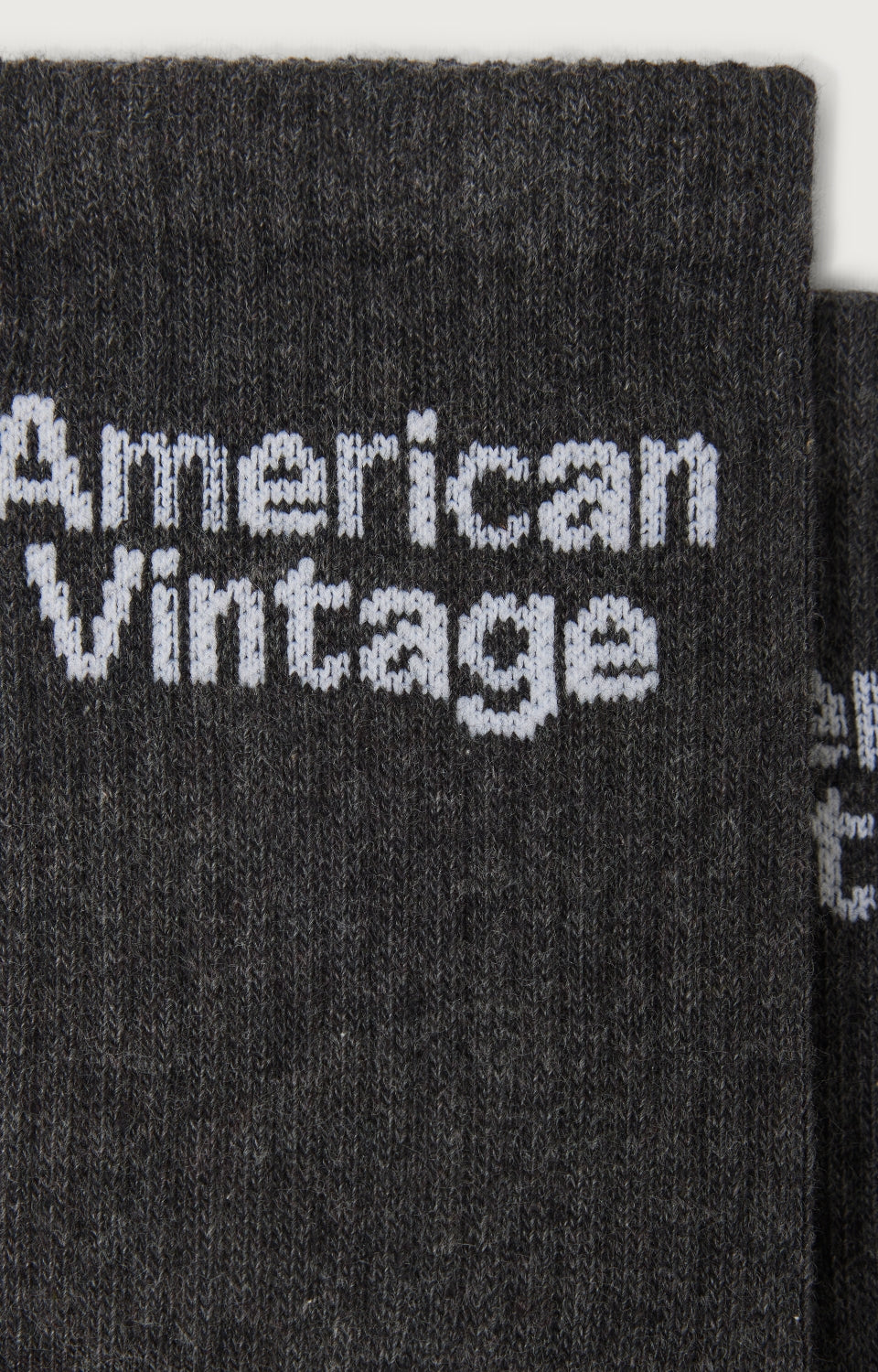 American Vintage Kids Clypsun socks charcoal melange
