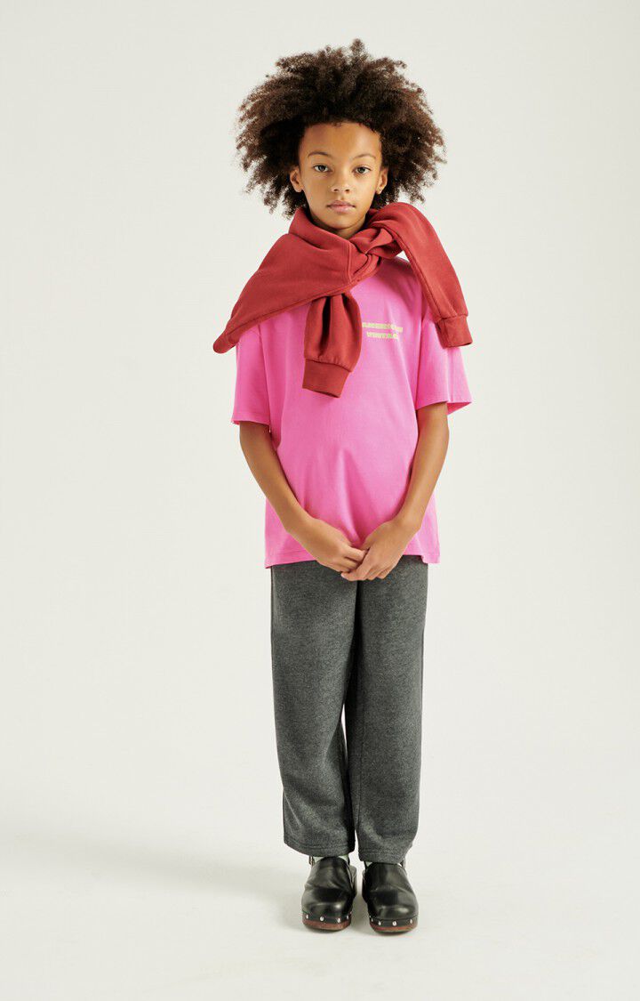 American Vintage Kids Fizvalley T-shirt rose fluo / 13Y