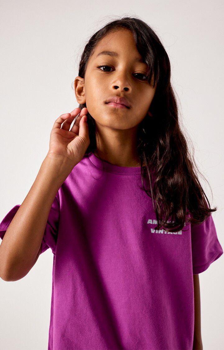 American Vintage Kids Fizvalley t-shirt vintage grape juice