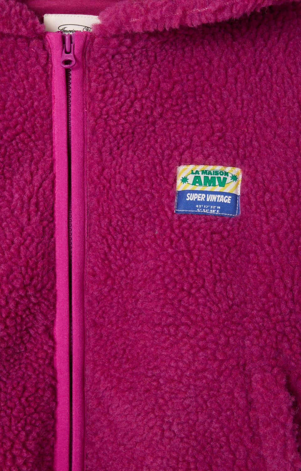 American Vintage Kids HOKTOWN jacket fuchsia