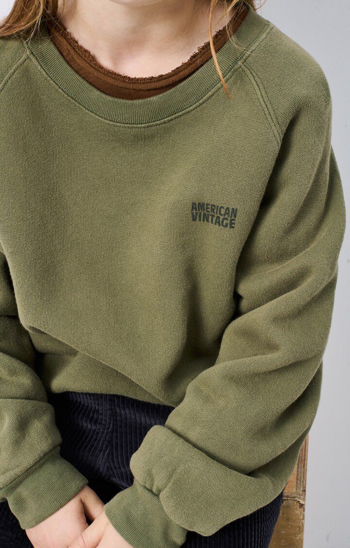 American Vintage Kids Izubird sweat vintage khaki