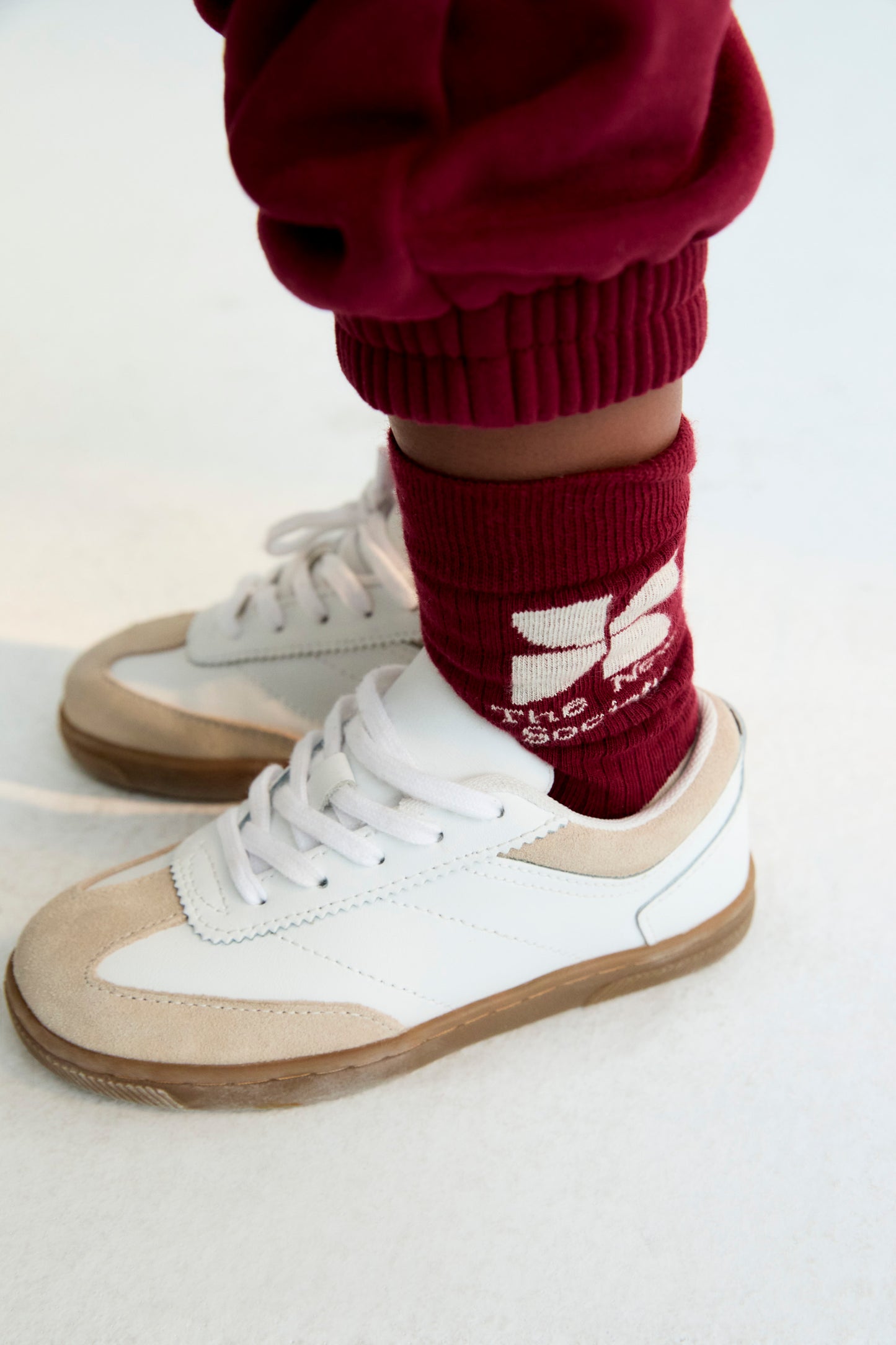 The New Society Socks plum fantasy