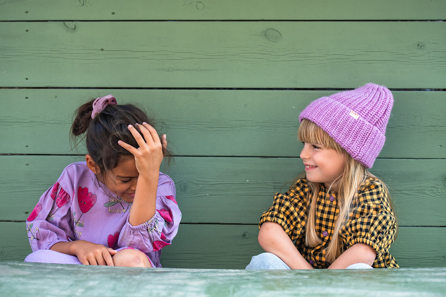 The Campamento CHECKED shirt yellow