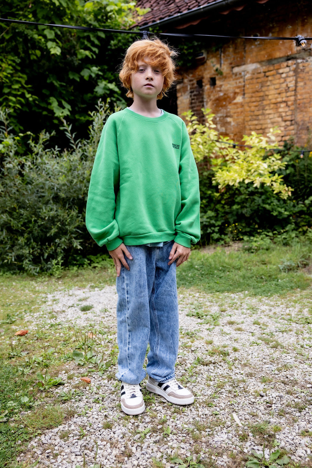 American Vintage Kids Izubird sweat prairie vintage