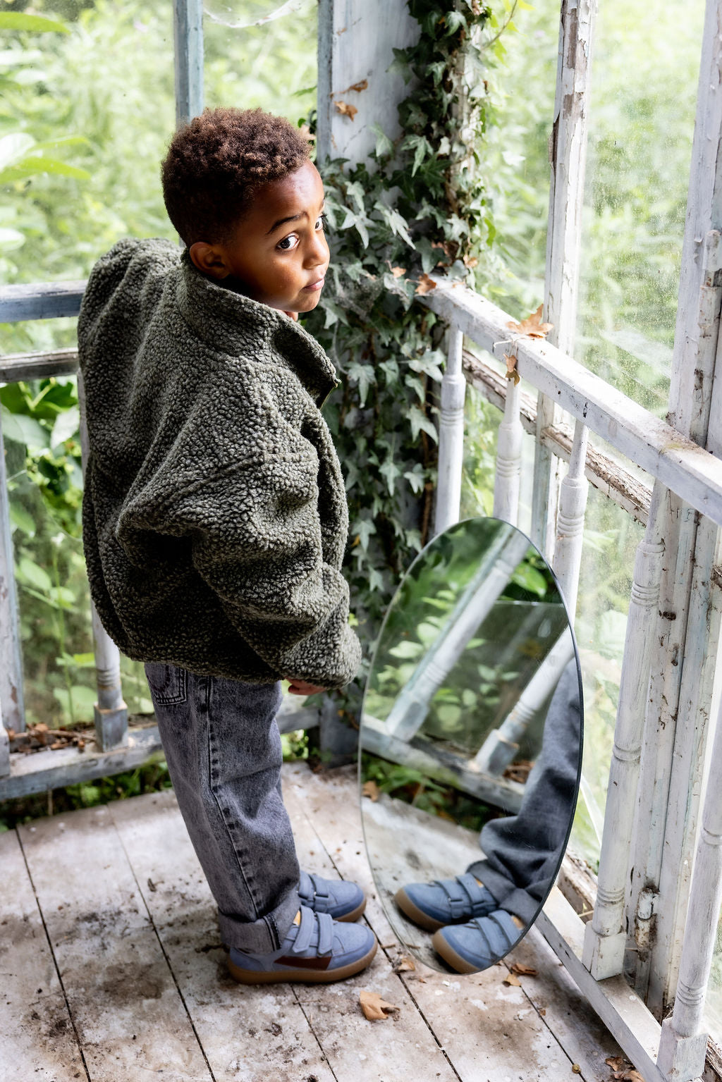American Vintage Kids HOKTOWN jacket varan chine
