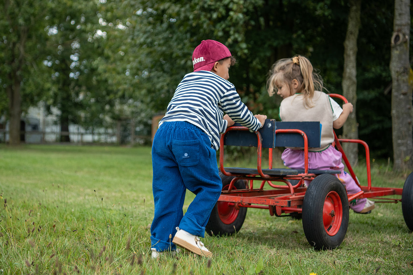 Wynken LOIS cap college red / 2-6Y