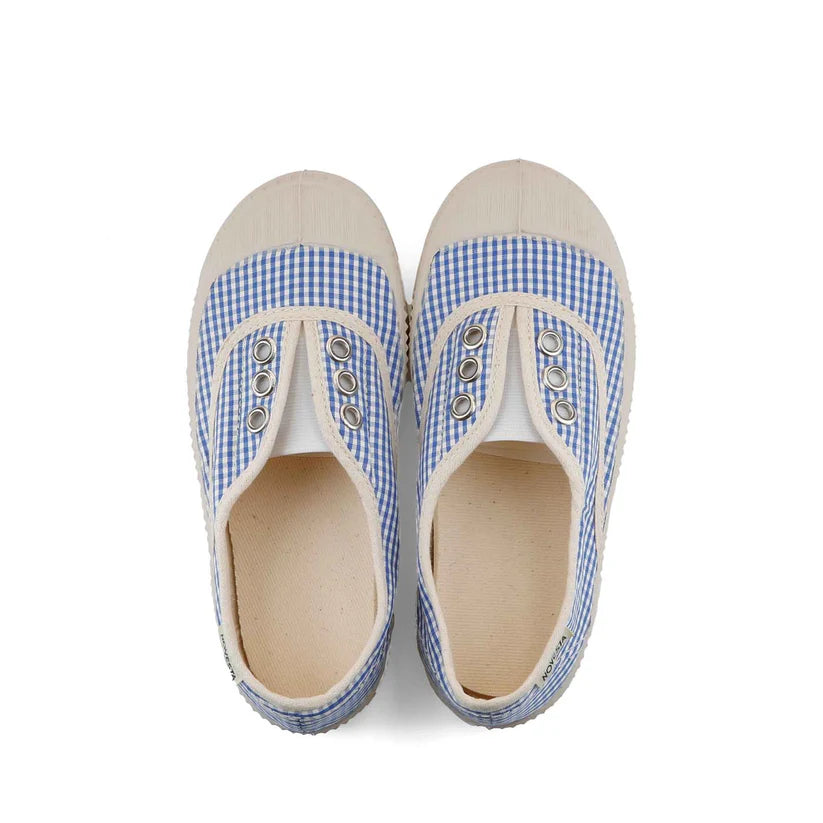 Novesta Star Kid Elastic gingham blue