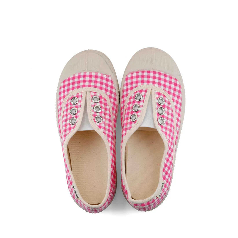 Novesta Star Kid Elastic gingham pink