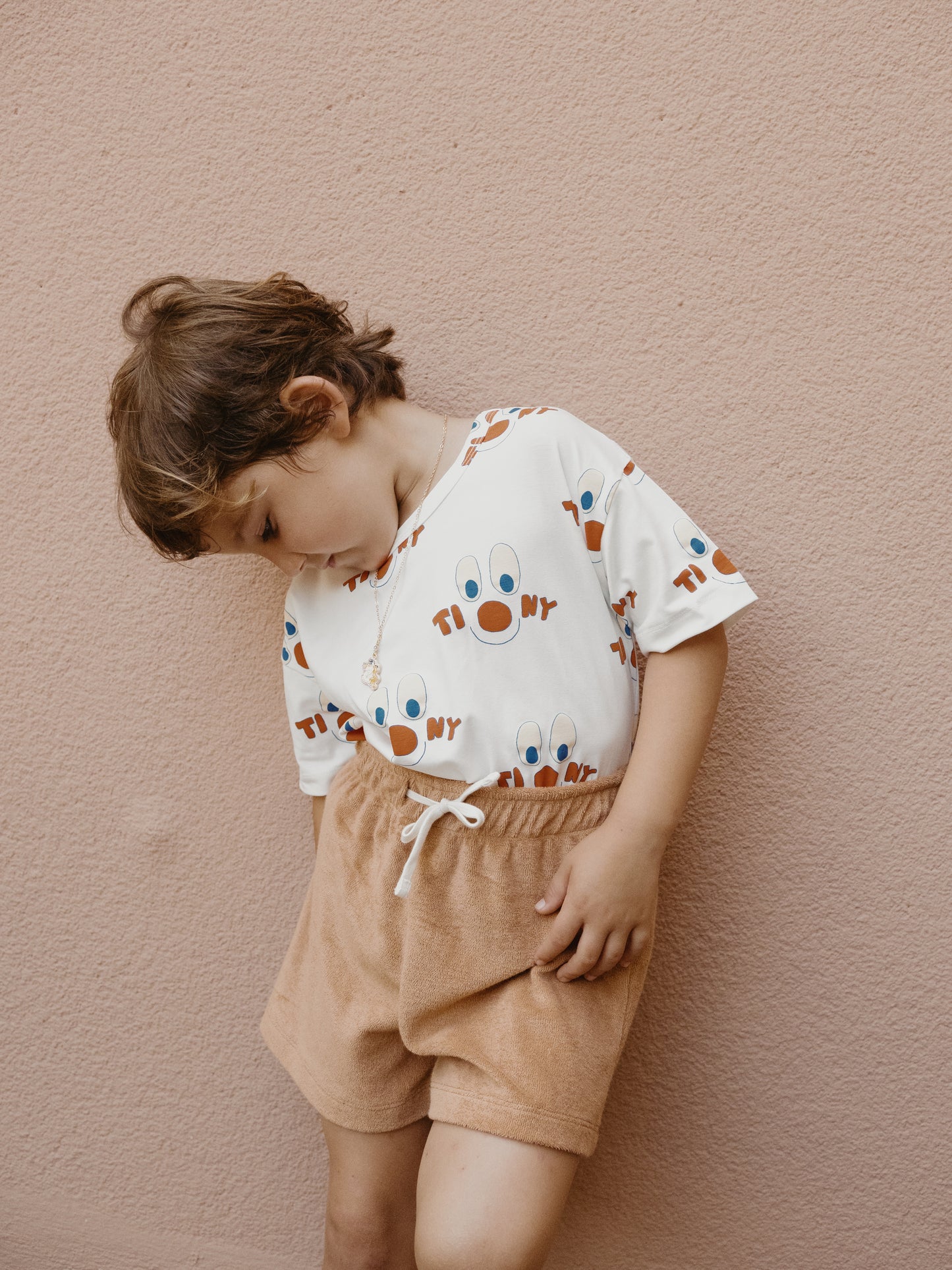 Tinycottons CLOWNS tee offwhite / 10Y