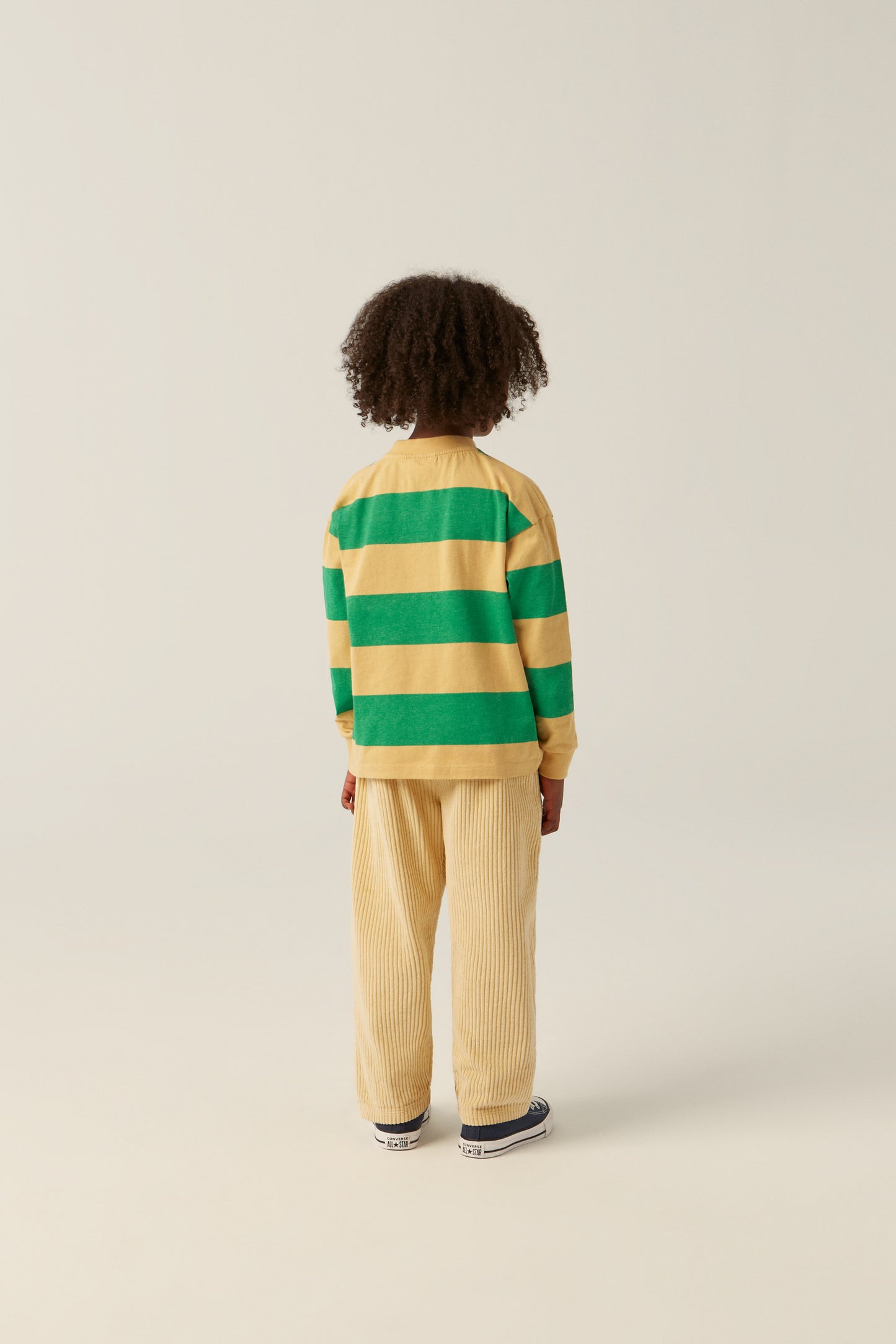The Campamento Green stripes t-shirt