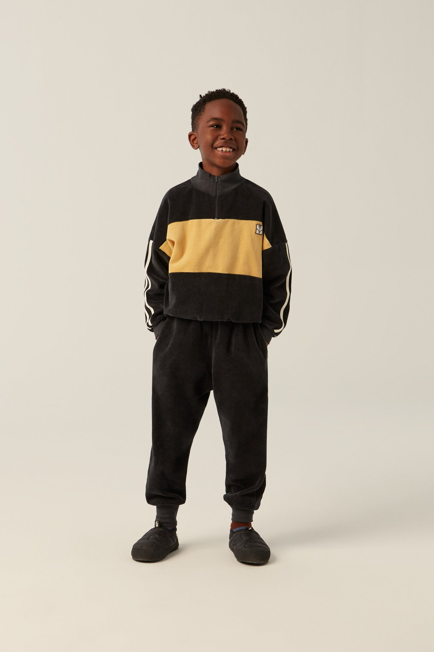 The Campamento Grey contrast sweatshirt